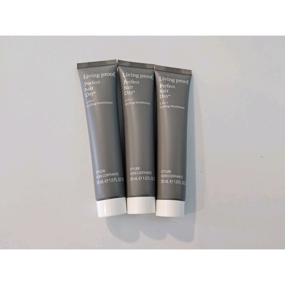 Lot Of 3- Living Proof 5-in-1 Styling Treatment 30ml/1fl Oz Travel Size - Picture 1 of 2